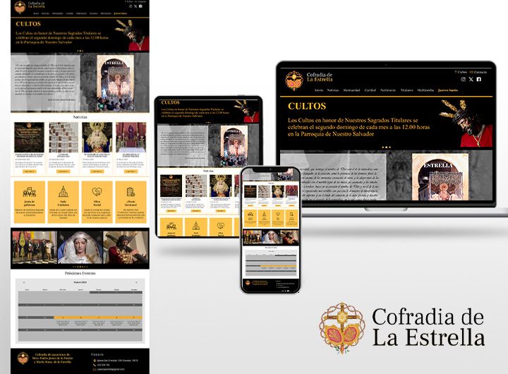 Diseño Web de la Cofradía de La Estrella