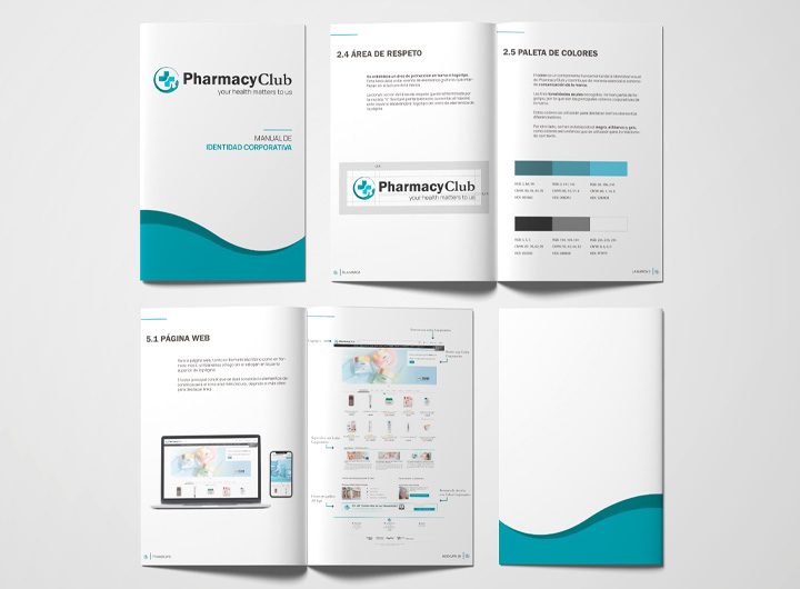 Manual de identidad corporativa de PharmacyClub